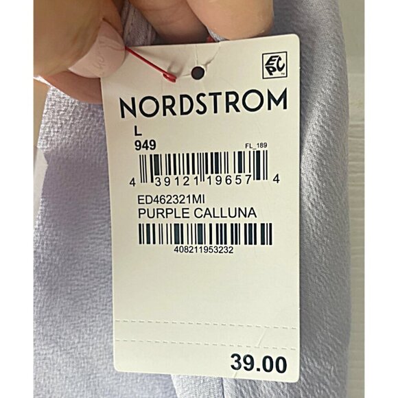 Purple Camisole Open Edit NWT Size Large Soft Flow Nordstrom Brand - Picture 4 of 6